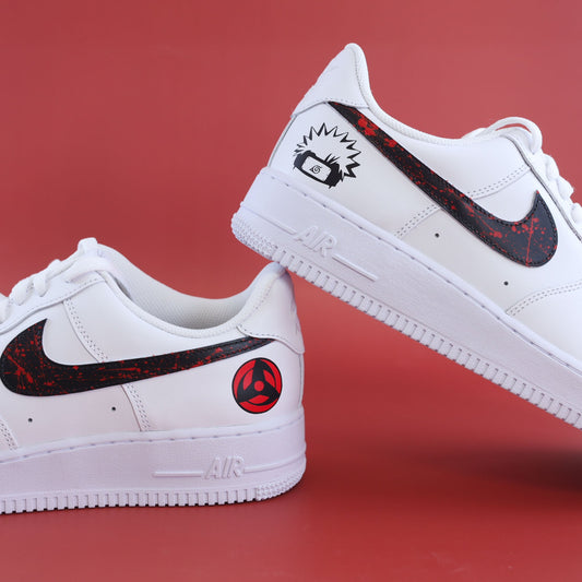 nike air force 1 custom naruto shippuden sharingan