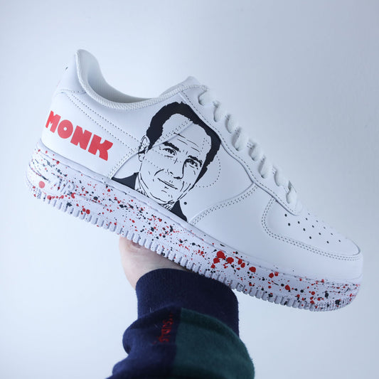 air force 1 personnalisée monk peinture artisanale