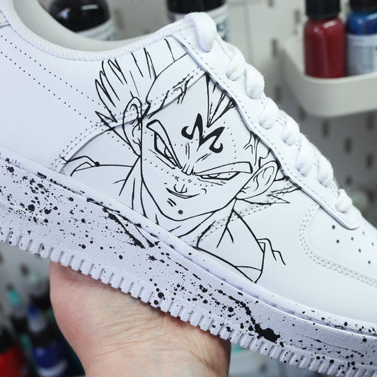nike air force 1 custom dragon ball z majin vegeta