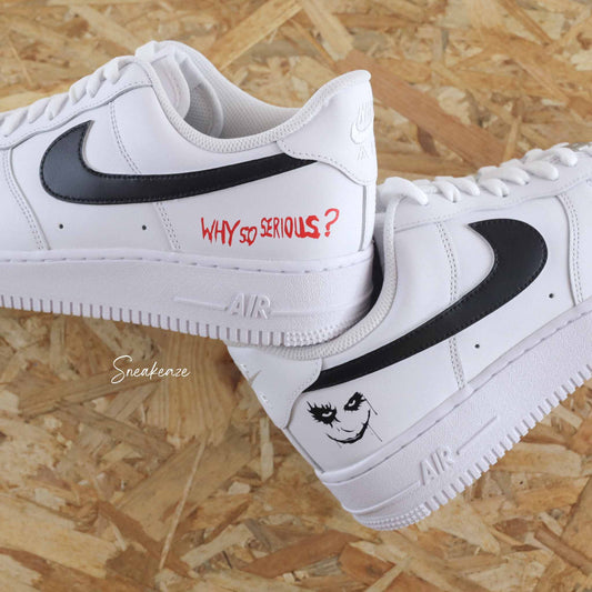 nike air force 1 custom le joker Batman sneakeaze skz