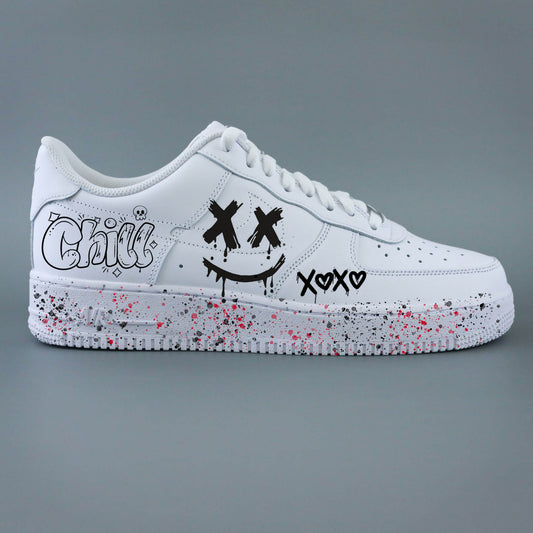 nike air force 1 custom graffiti baskets perosnnalisées streetwear nike custom homme 