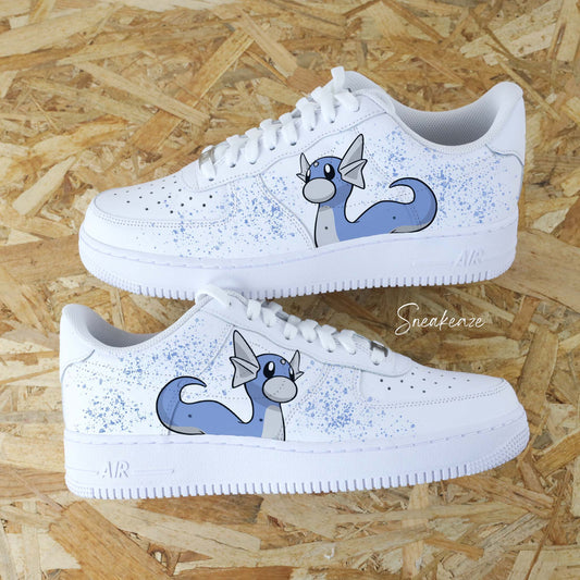 nike air force 1 pokémon personnalisée peinture main