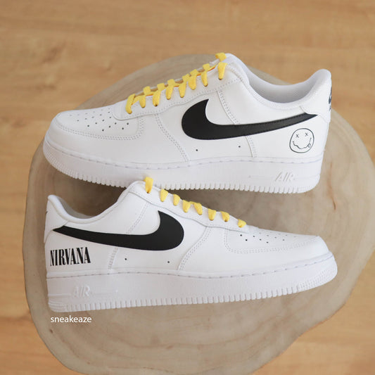 Nike air force 1 custom Nirvana sneakeaze skz