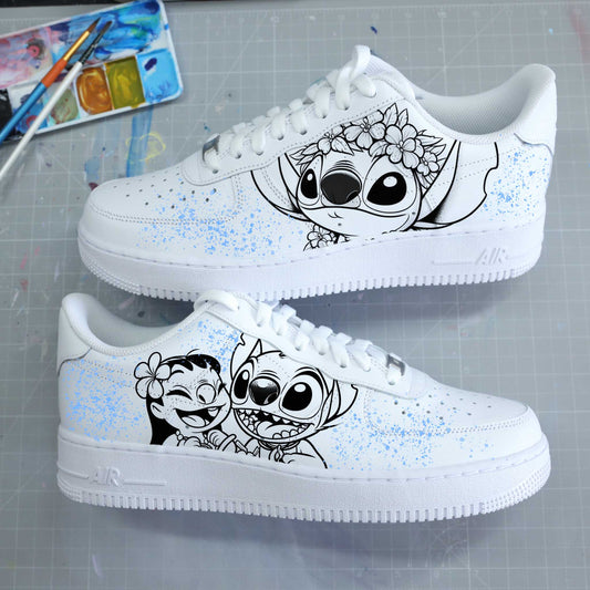 air force 1 custom disney lilo stitch ohana