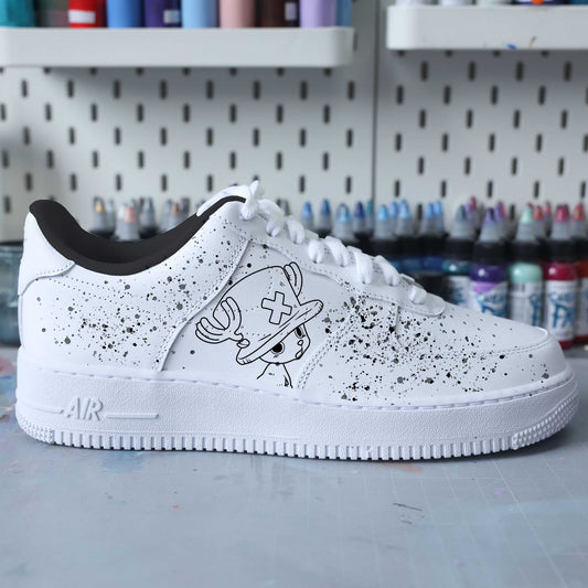 Basket Nike personnalisée manga Chopper one piece splash paint