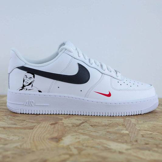 basket personnalisée mike tyson nike air force 1 custom sneaker