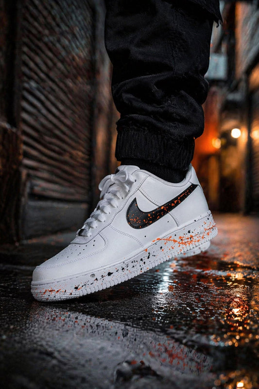 Sneakers Nike AF1 customisées style urbain pour un look streetwear