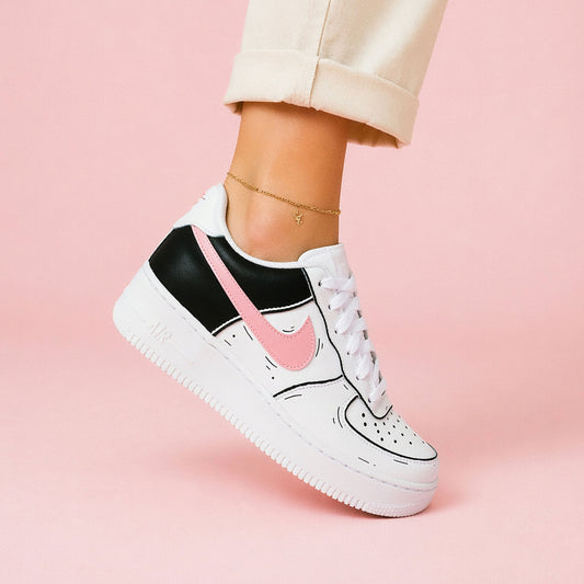 Chaussures Nike unique pour femme création artisanale française