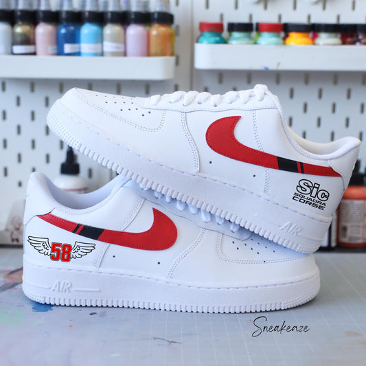 Nike Air Force 1 Custom Sic Squadra | Sneakeaze sneakers personnalisé AF1 pour homme