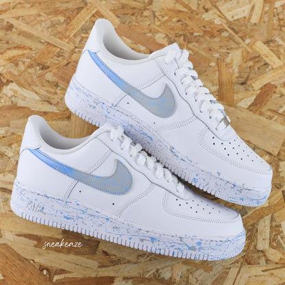 Splash dégradé - Air Force 1 custom - SNEAKEAZE CUSTOMS