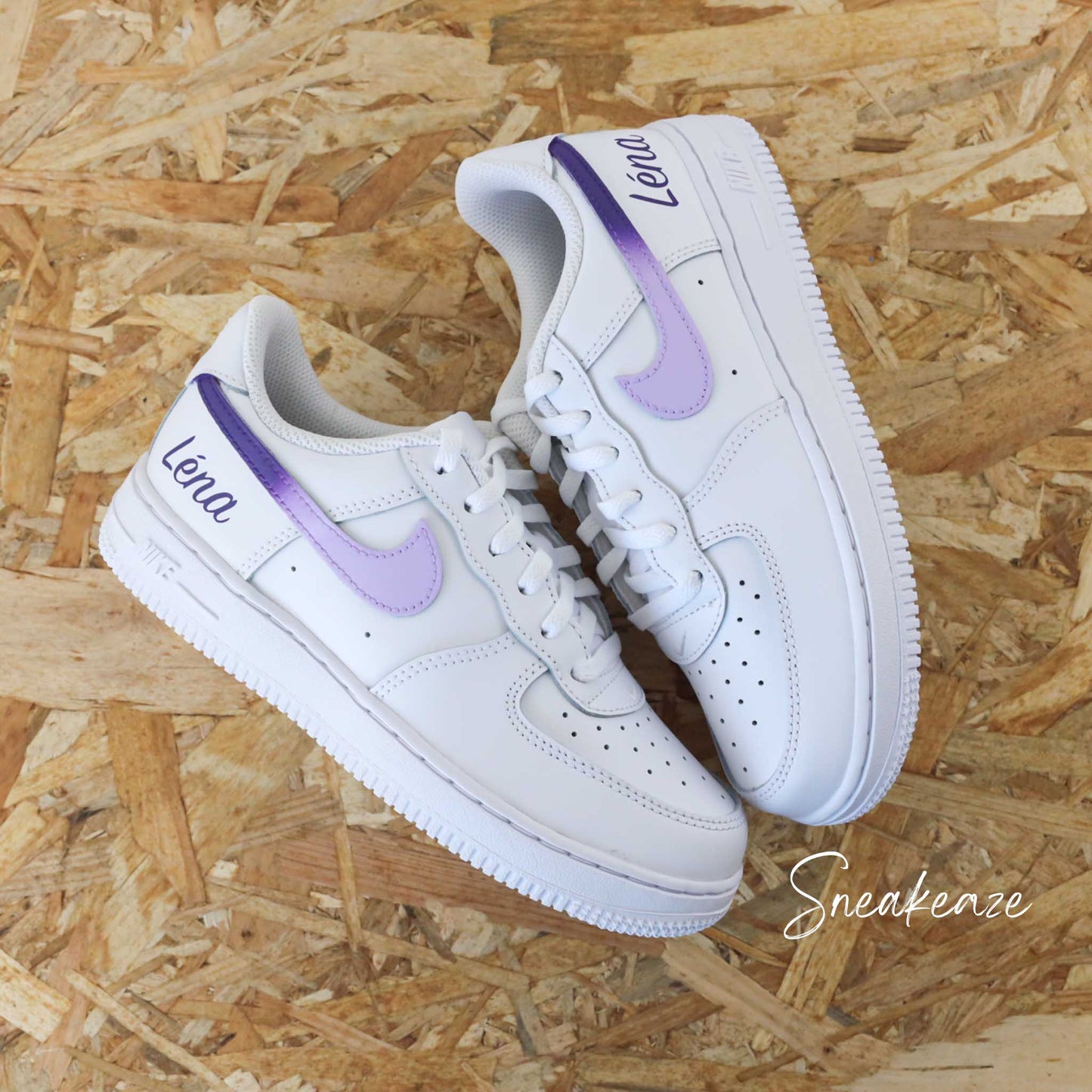 Prénom dégradé - Air Force 1 custom (enfant)