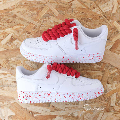 Rope Laces Splash (couleur au choix) - Air Force 1 custom