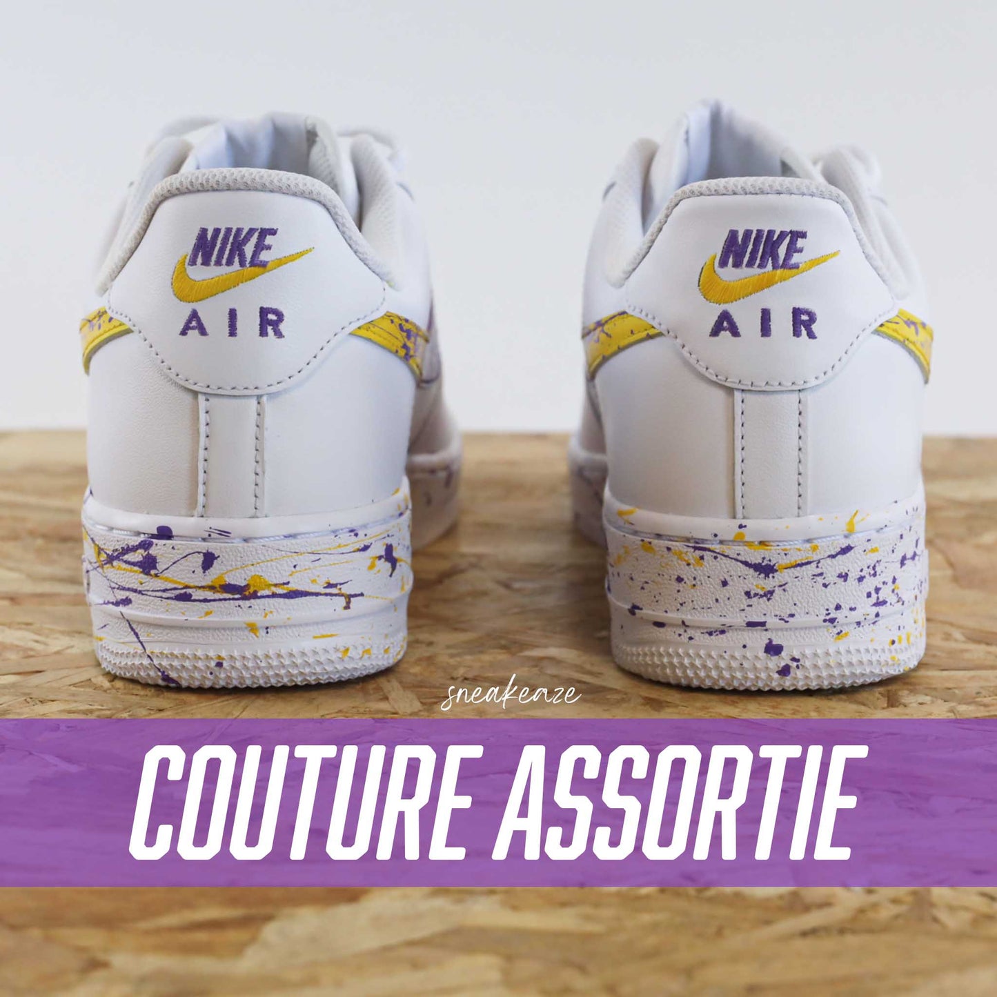 Splash Lakers - Air Force 1 custom