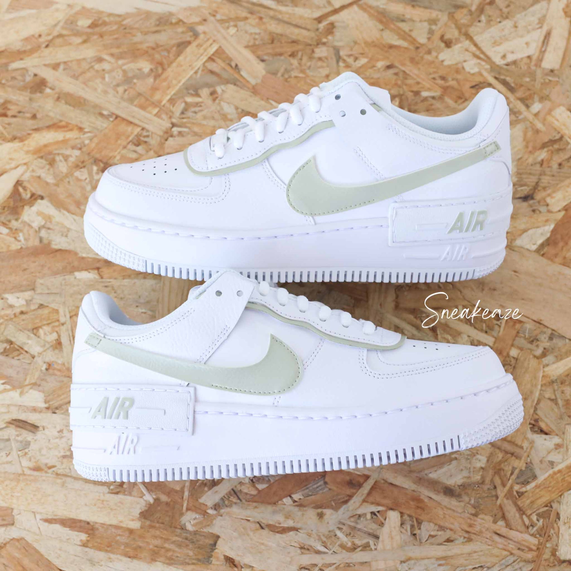 Pastel Tones - Air Force 1 Shadow custom - SNEAKEAZE CUSTOMS