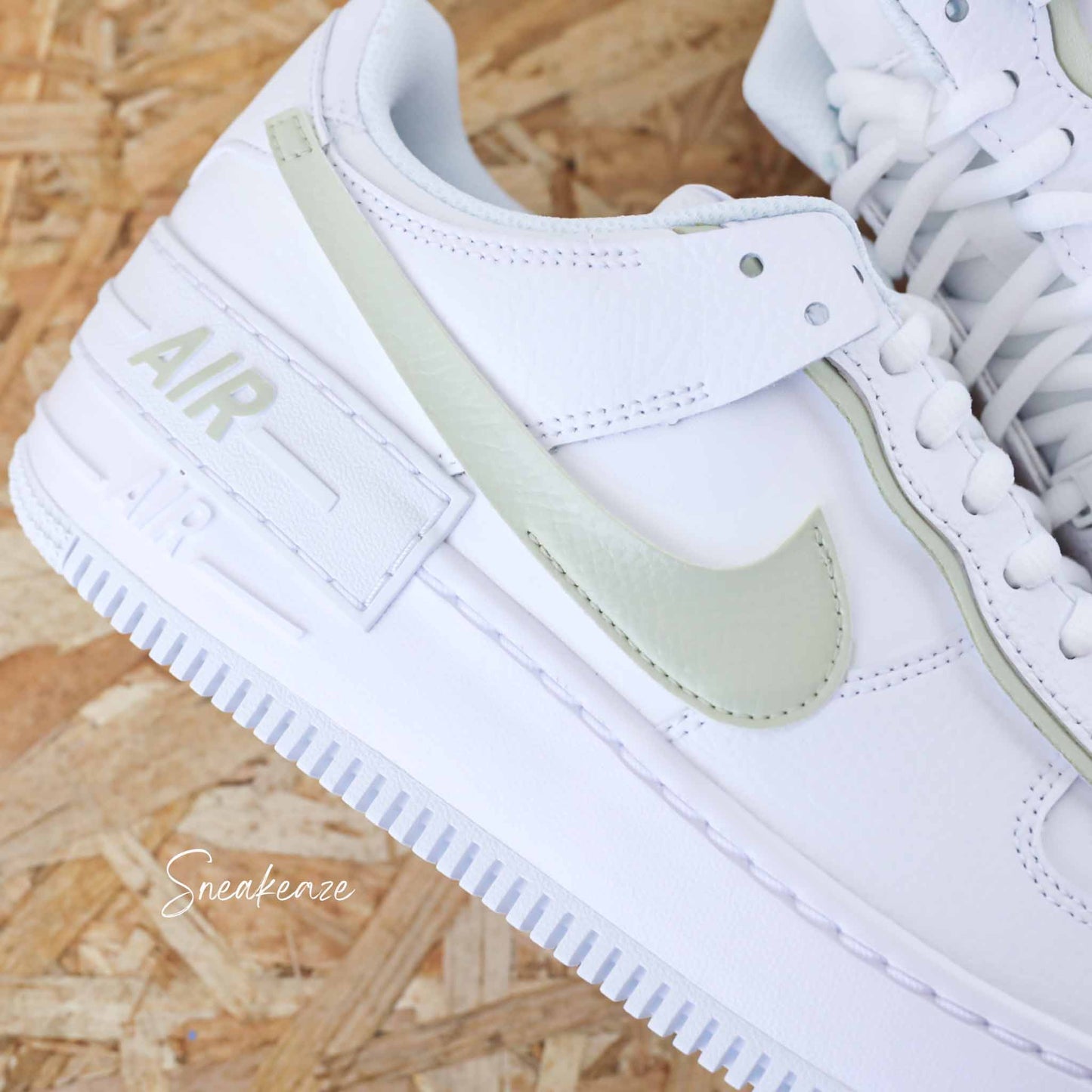 Pastel Tones - Air Force 1 Shadow custom - SNEAKEAZE CUSTOMS