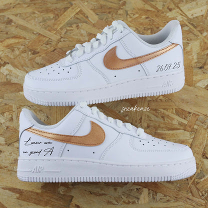 L'amour avec un grand A - Air Force 1 custom