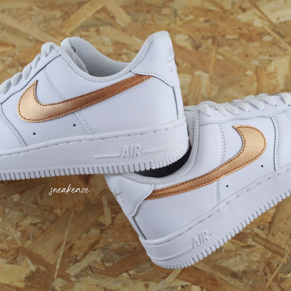 Swoosh métallisé (couleur au choix) - Air Force 1 custom