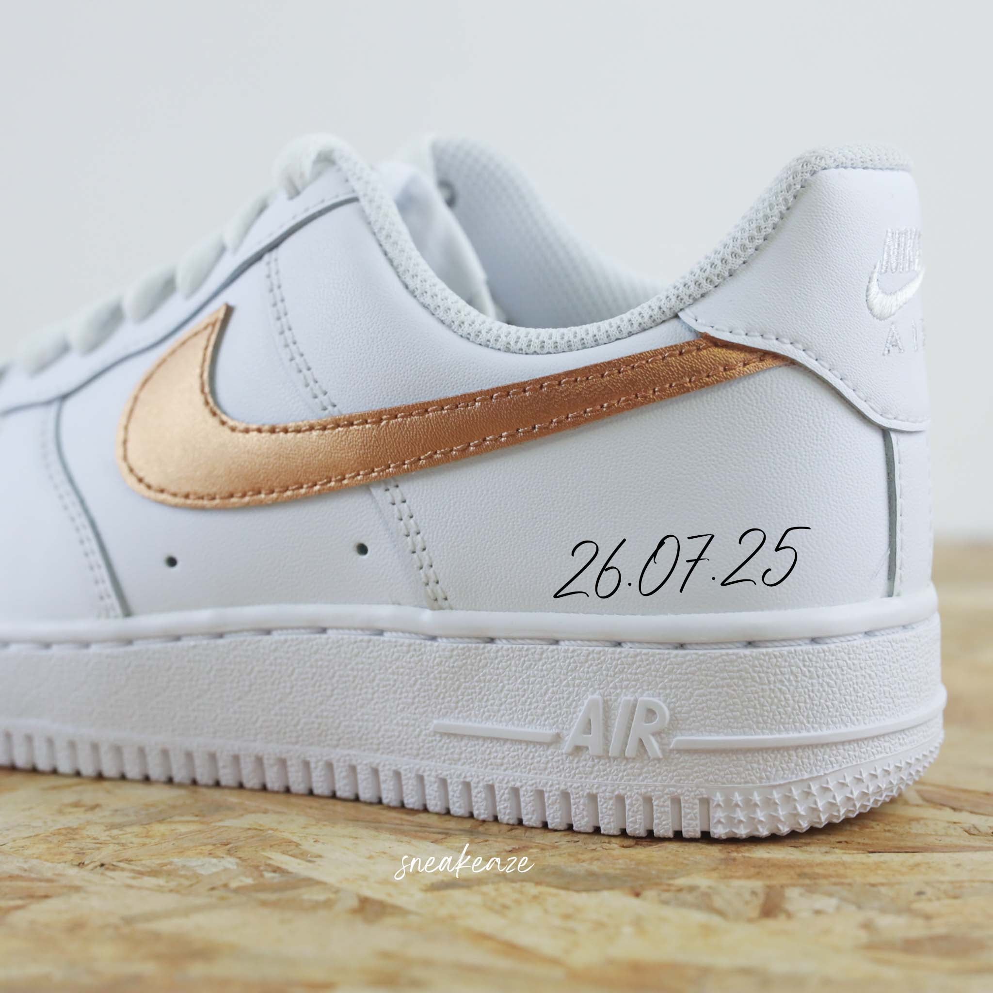 L amour avec un grand A Air Force 1 custom