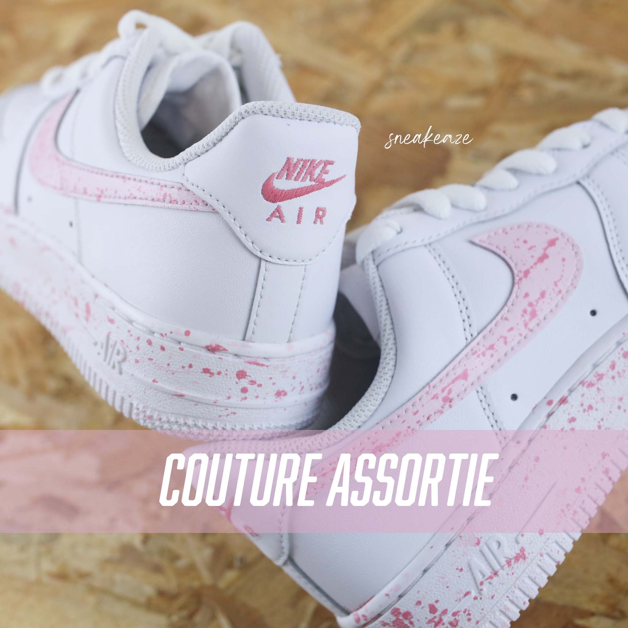 Splash Rose Air Force 1 custom