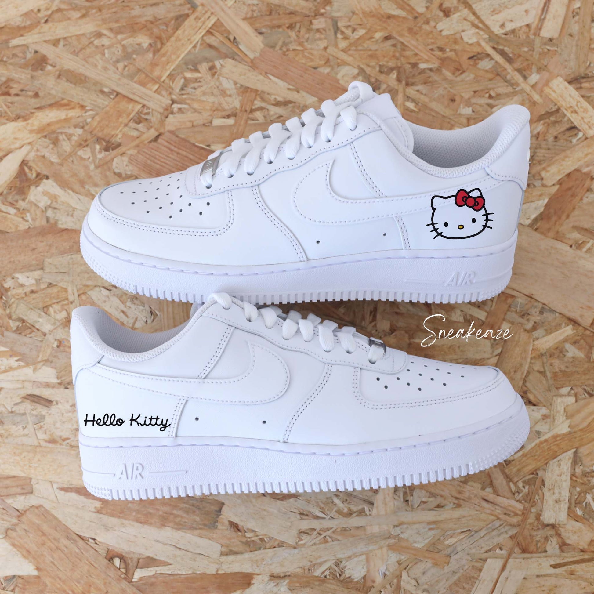 Hello kitty - Air Force 1 custom - SNEAKEAZE CUSTOMS