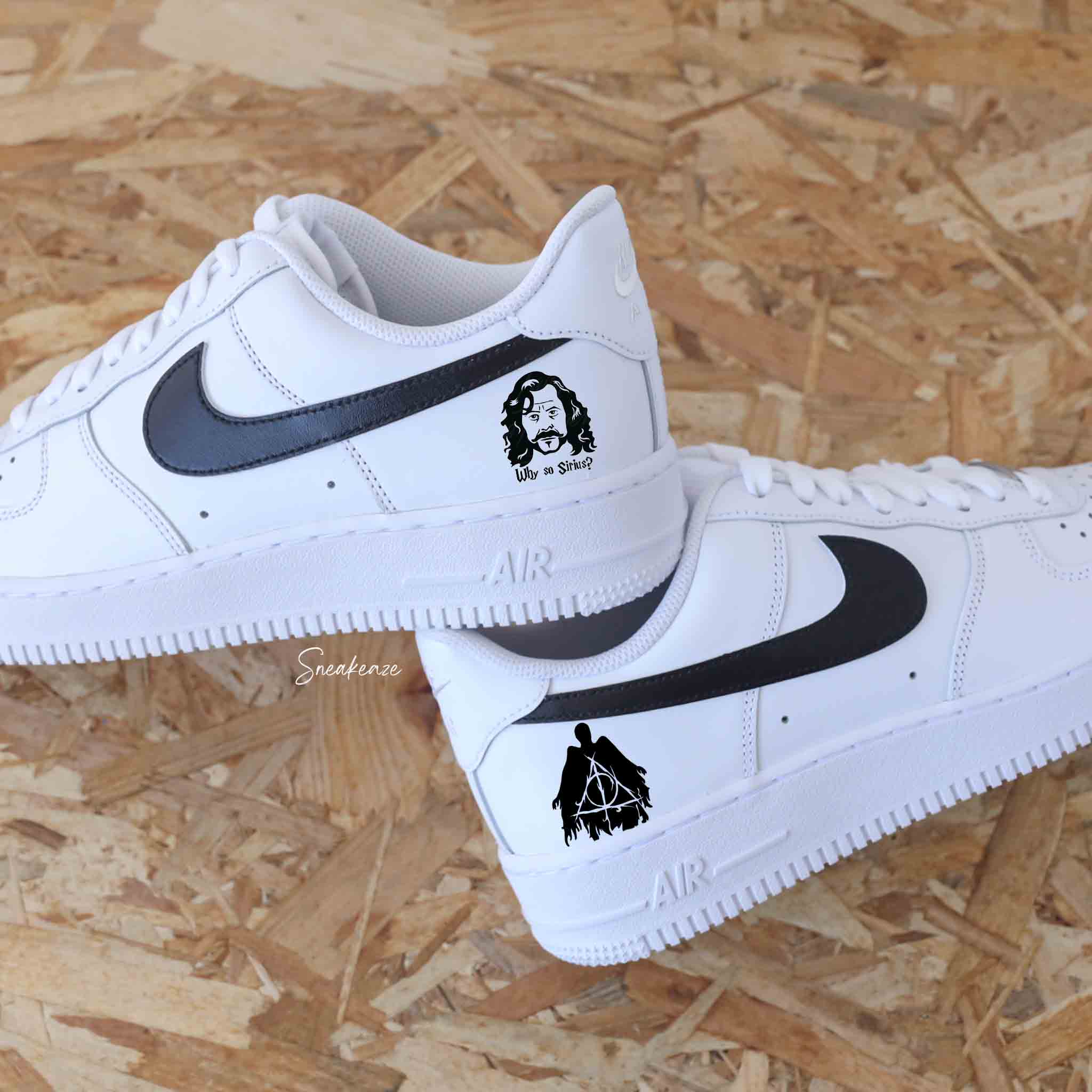 Nike Air Force 1 custom Harry Potter SNEAKEAZE CUSTOMS