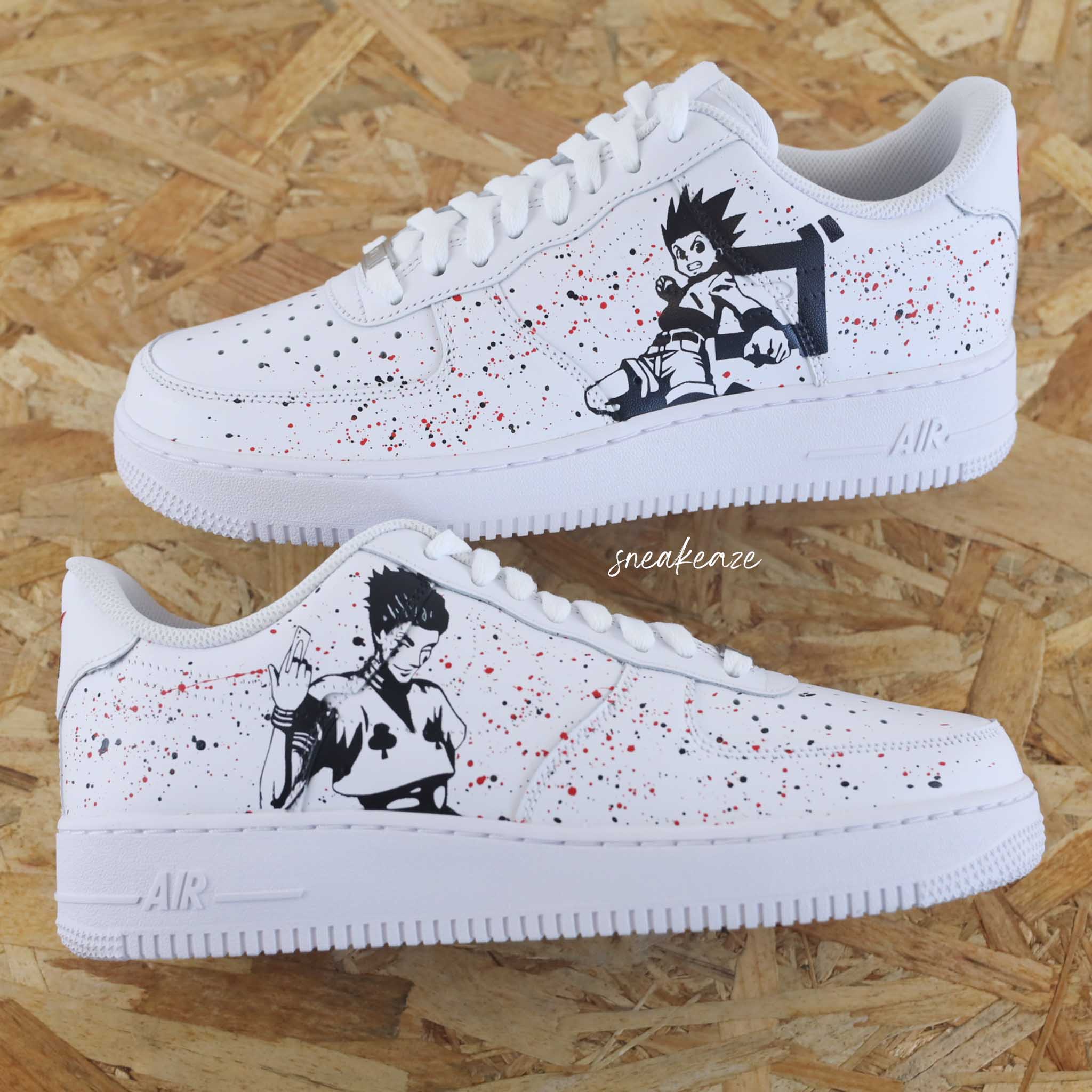 Hunter x Hunter personnage au choix Air Force 1 custom