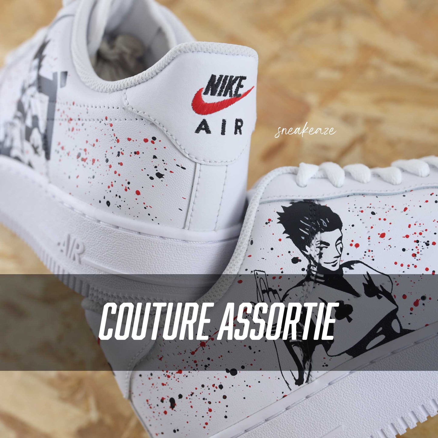 Hunter x Hunter (personnage au choix) - Air Force 1 custom