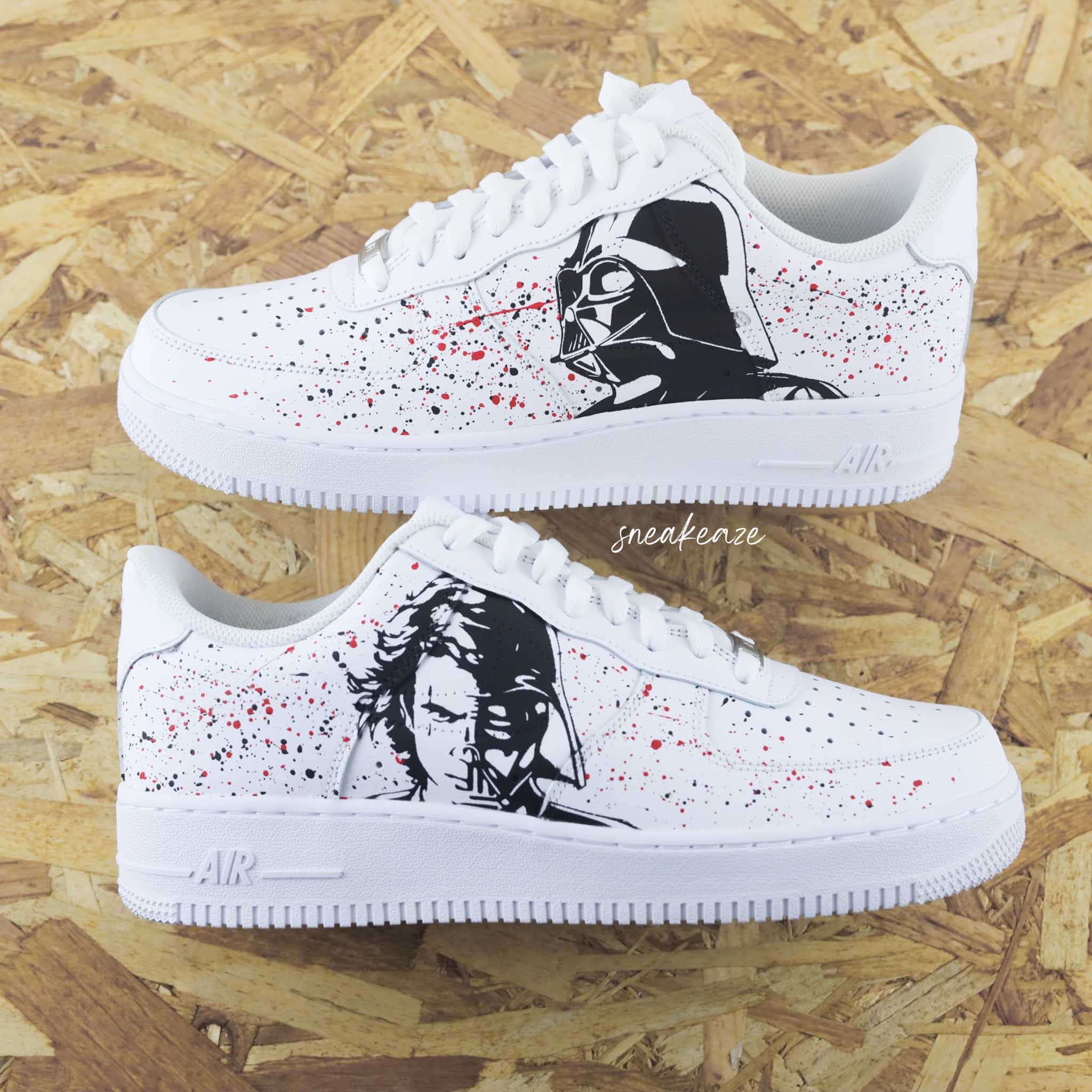 Vador personnage au choix Air Force 1 custom