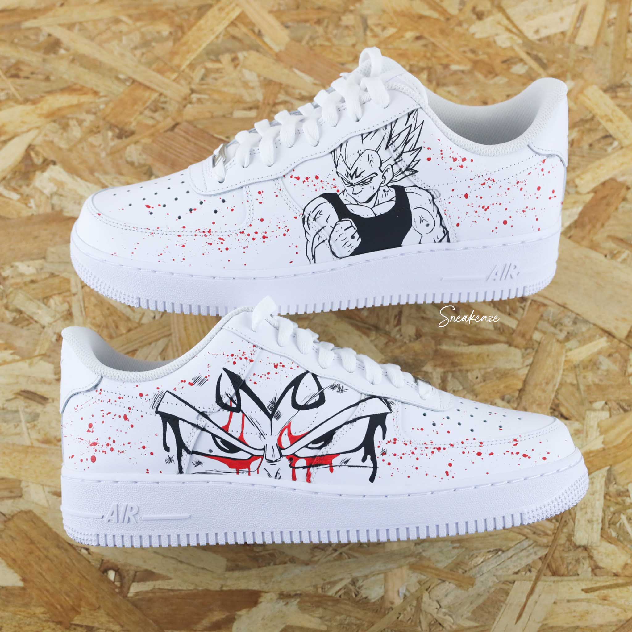 Nike air force one custom sneakers personnalisees SNEAKEAZE CUSTOMS