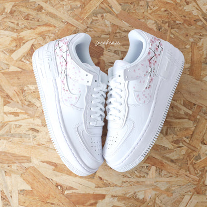 nike air force 1 custom sakura cherry blossom pastel sneakers af1 sneakeaze