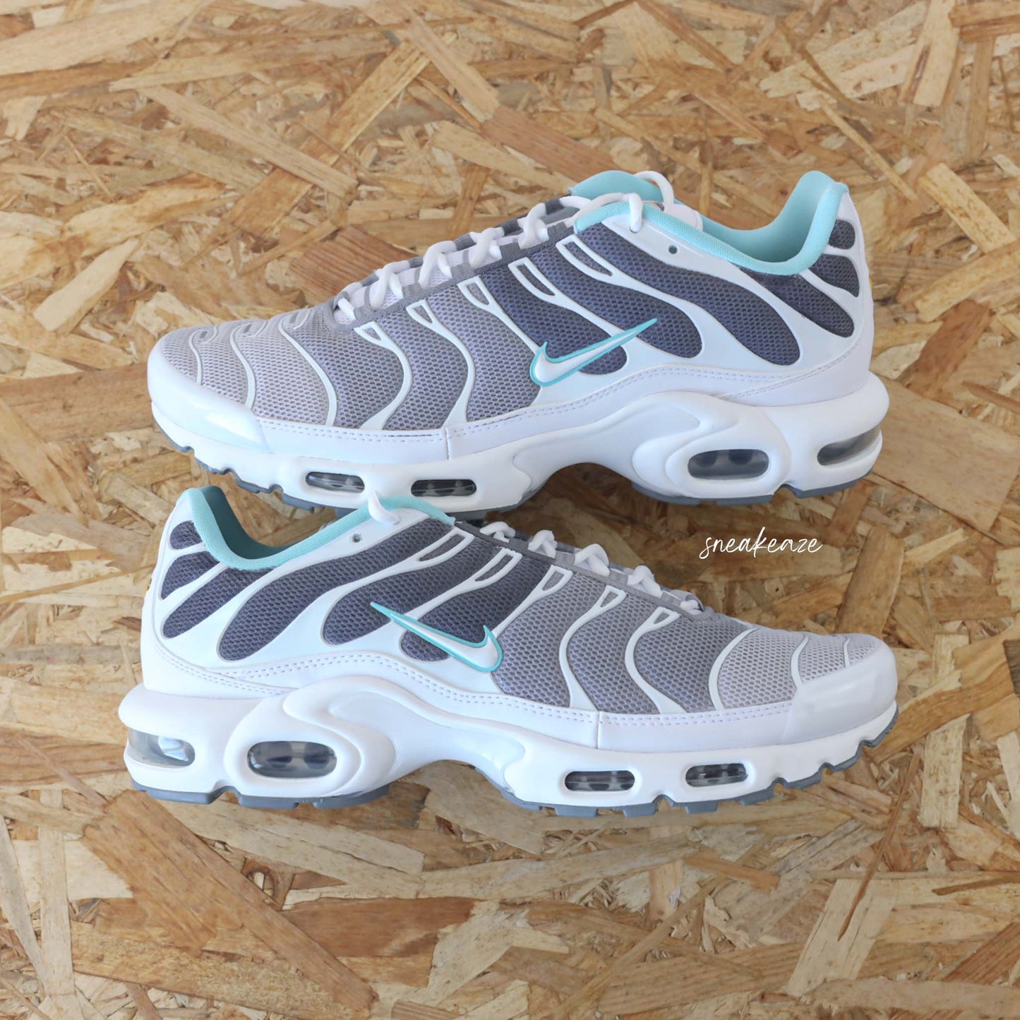 sneakers Nike Air Max Plus (TN) custom Aqua Grey sneakeaze custom skz