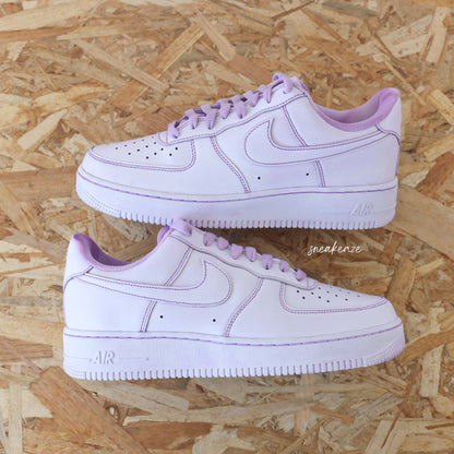 nike air force 1 custom dip dye sneakers men AF1 full pink teinture sneakeaze hype