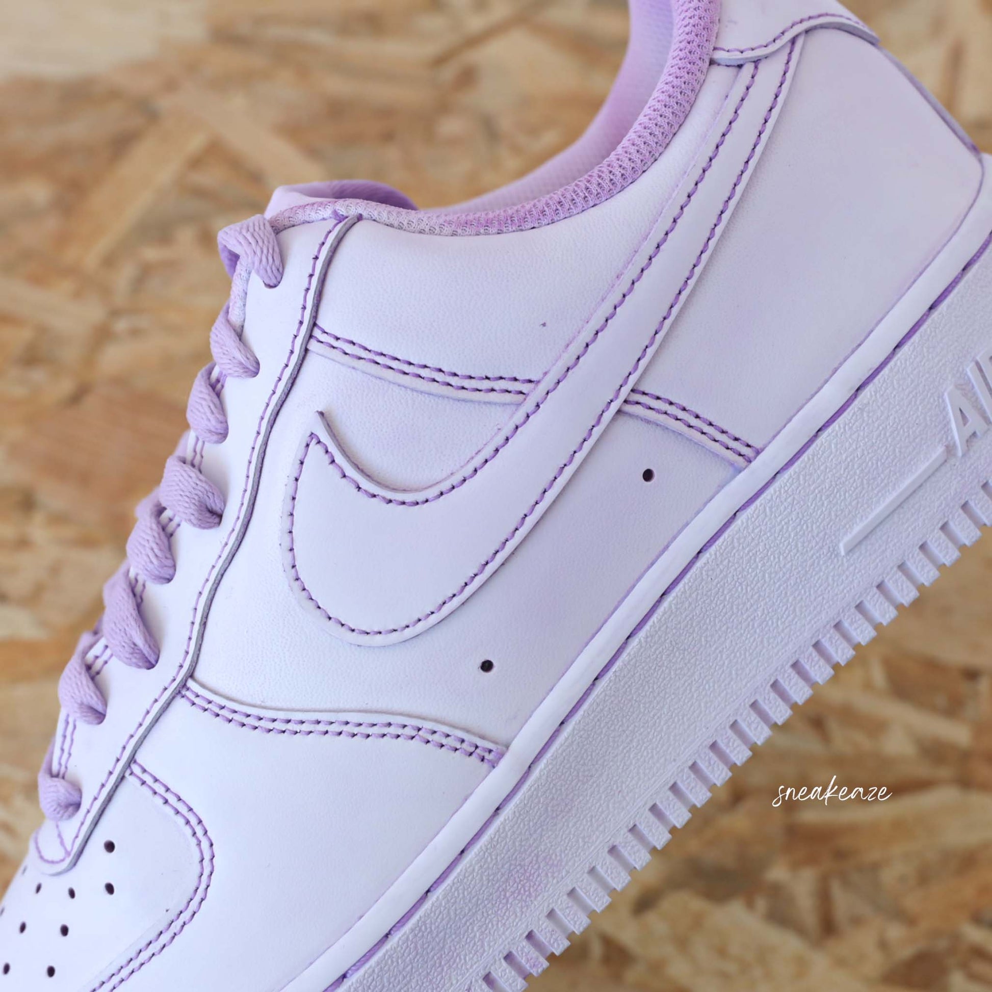 nike air force 1 custom rope laces sneakers men AF1 gros lacets en corde sneakeaze hype