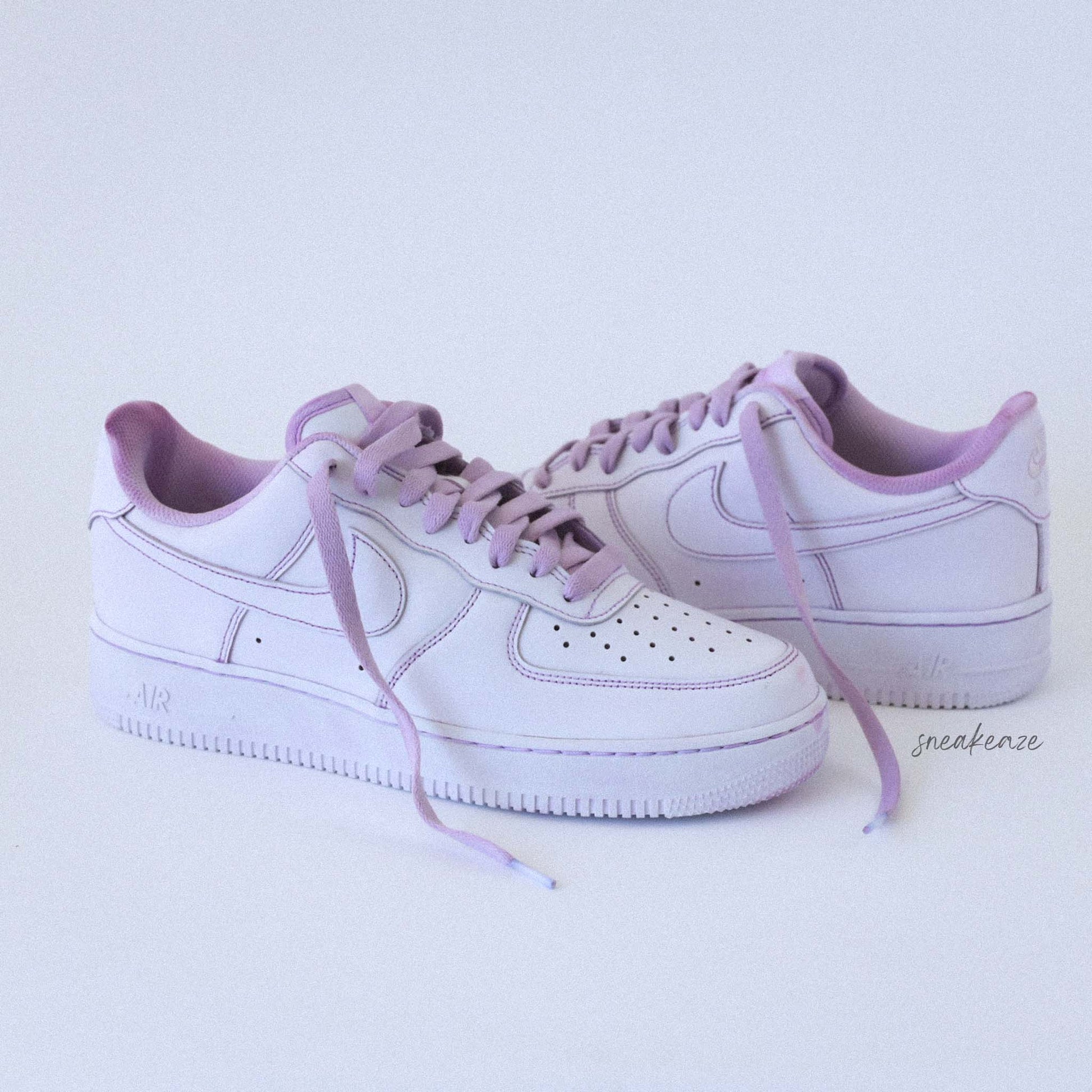 nike air force 1 custom rope laces sneakers men AF1 gros lacets en corde sneakeaze hype