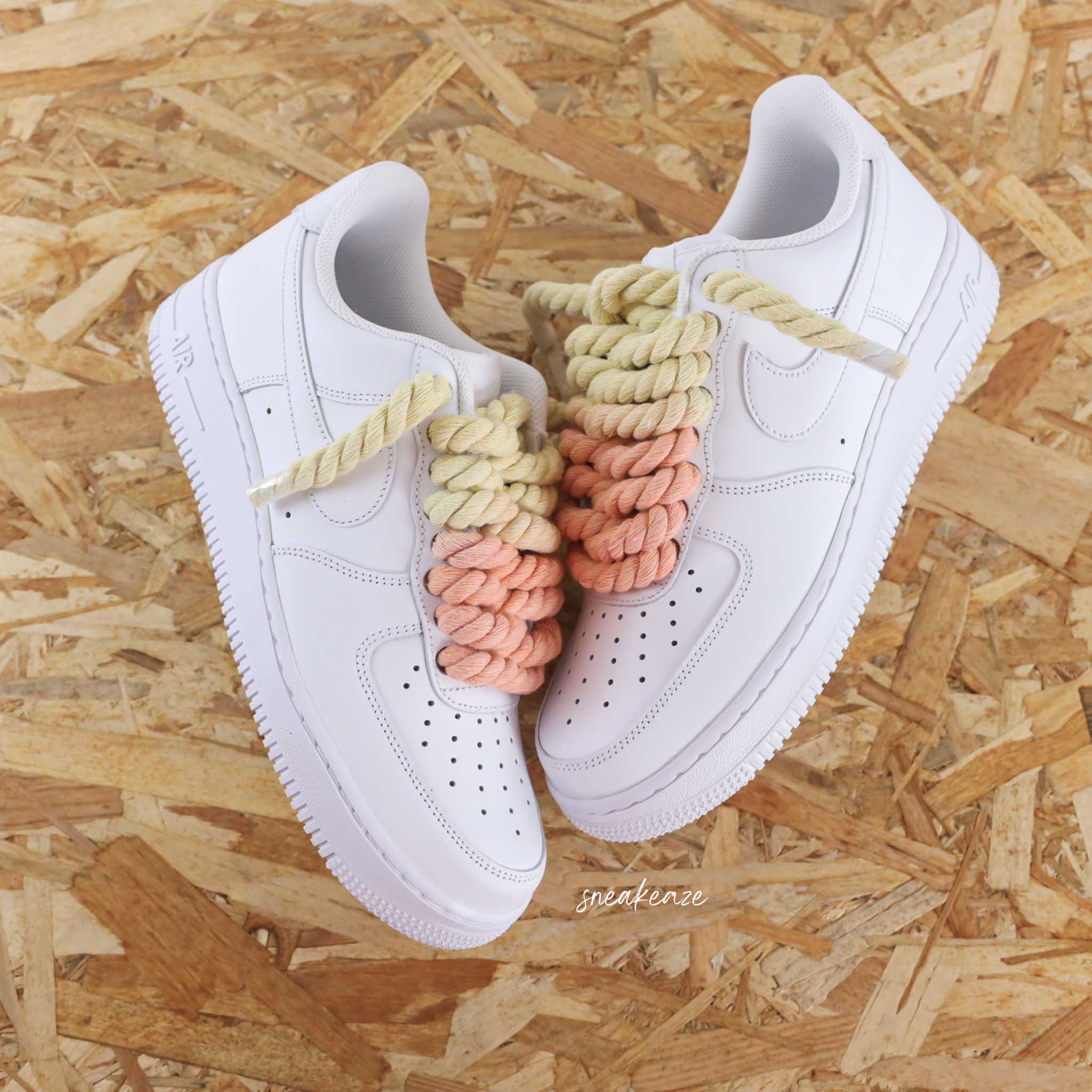 Air force 1 jaune et blanche best sale