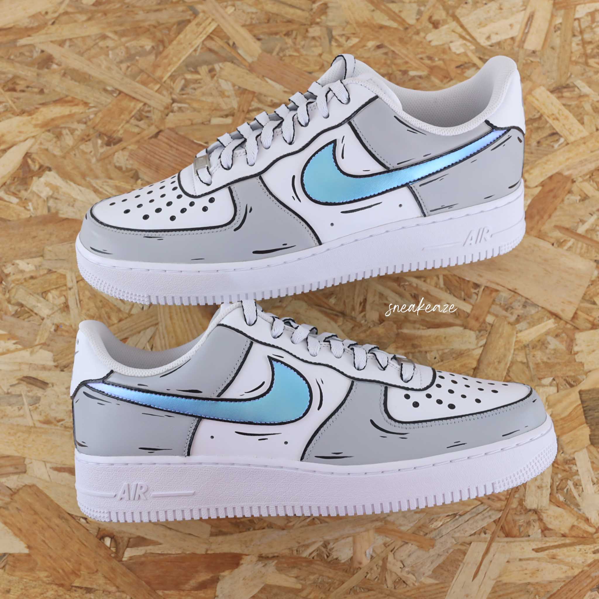 Nike af1 painted on sale