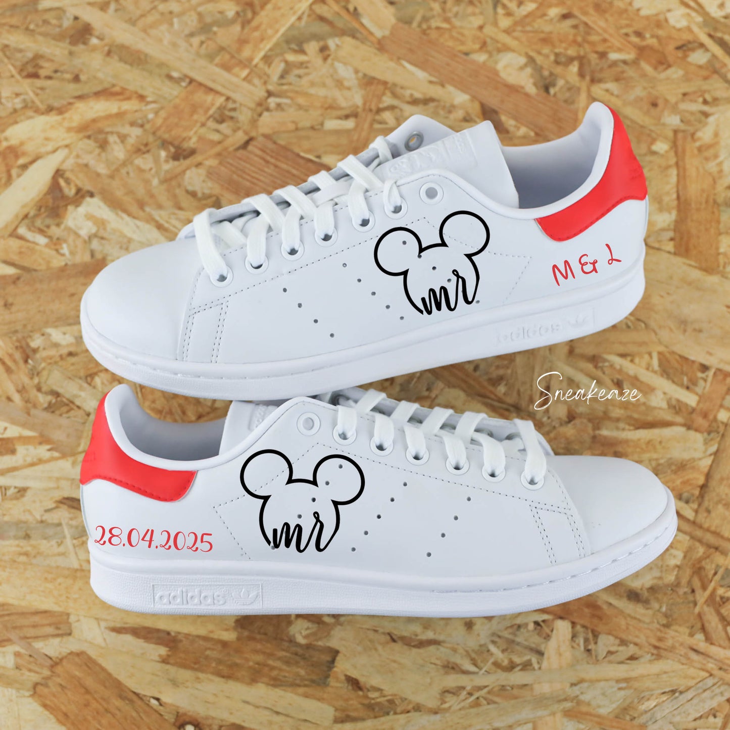 Mickey Mr - Stan Smith custom mariage