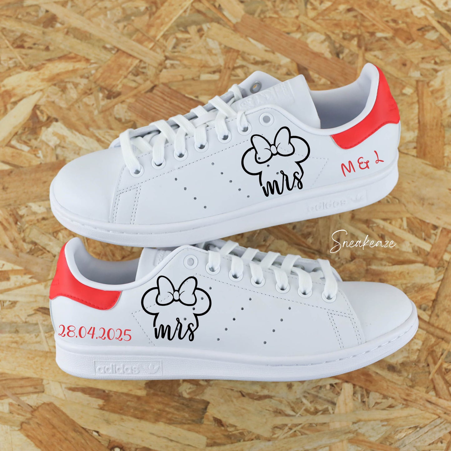 Mickey Mr - Stan Smith custom mariage