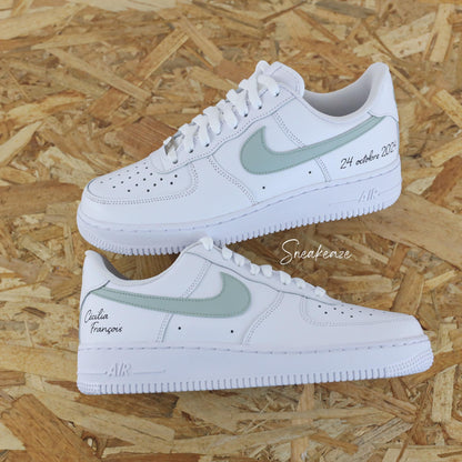 Prénoms & date (couleur au choix) - Air Force 1 custom