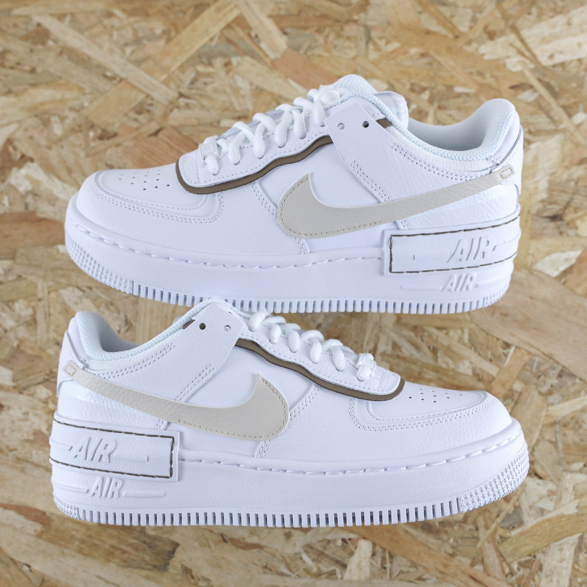 Nike Air Force 1 Shadow Custom - pastel tones - SNEAKEAZE CUSTOMS skz