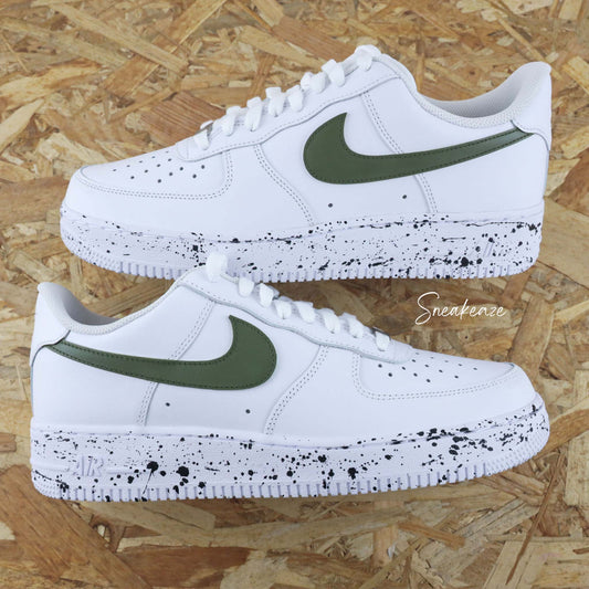 Splash kaki - Air Force 1 custom