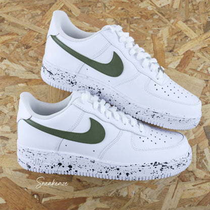 Splash kaki - Air Force 1 custom
