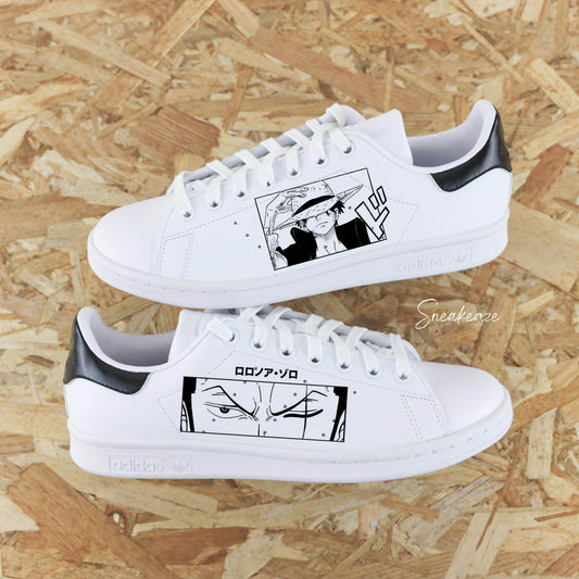 Zoro x Luffy - Stan Smith custom - SNEAKEAZE CUSTOMS