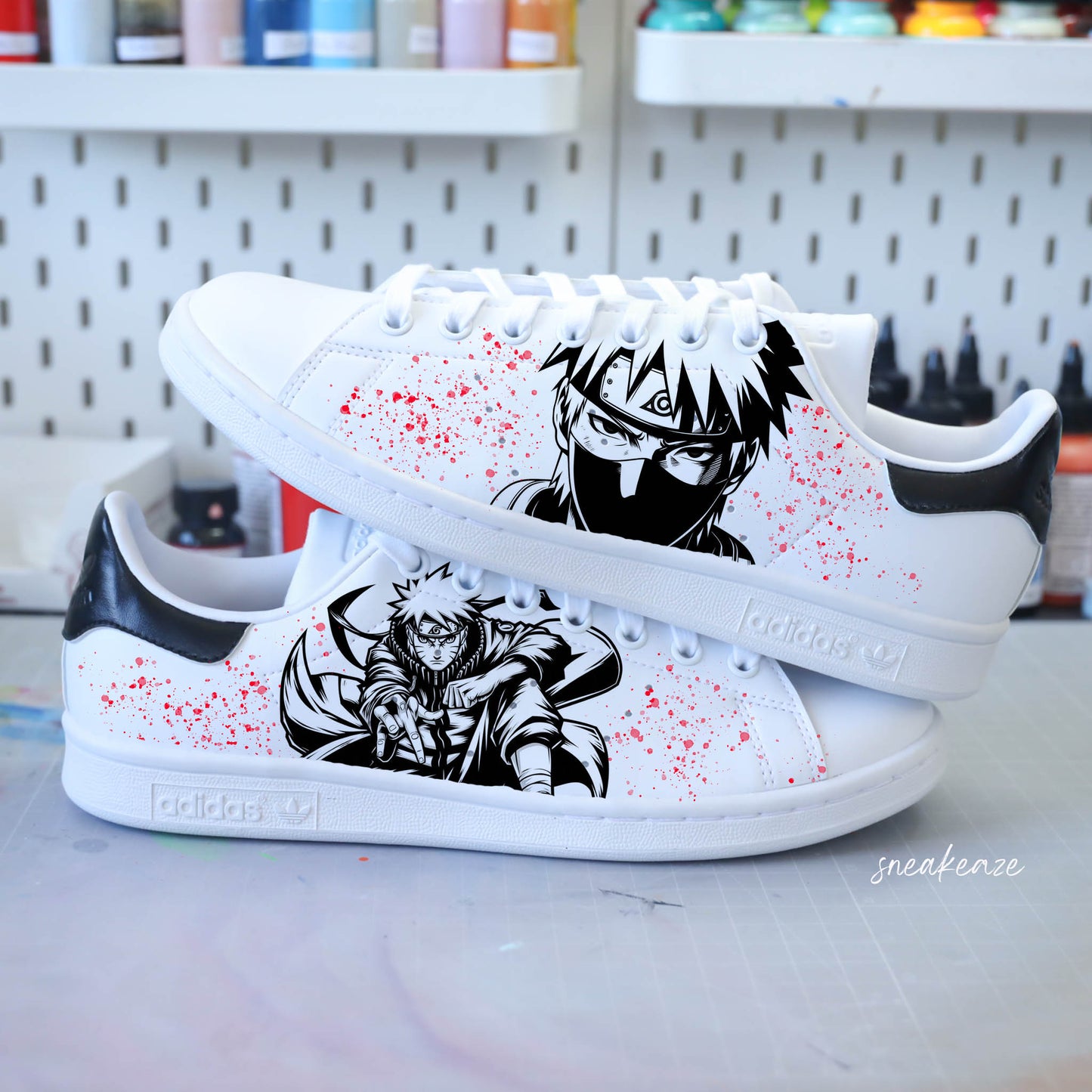 itachi naruto kakashi sasuke sneakers manga akatsuki