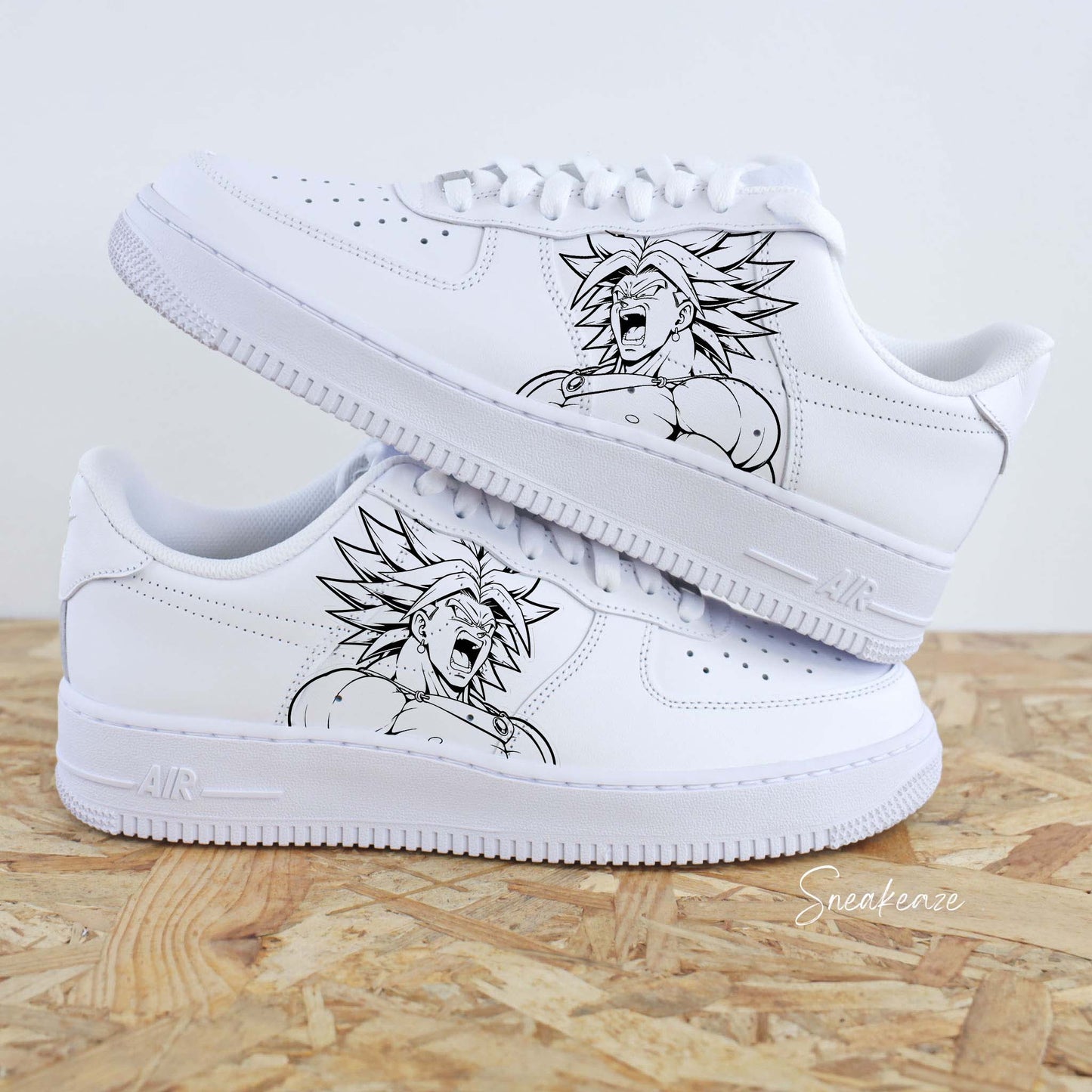 Broly / Dragon Ball Z - Nike Air Force 1 Custom