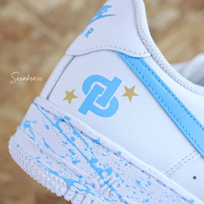 Marseille - Air Force 1 custom - SNEAKEAZE CUSTOMS