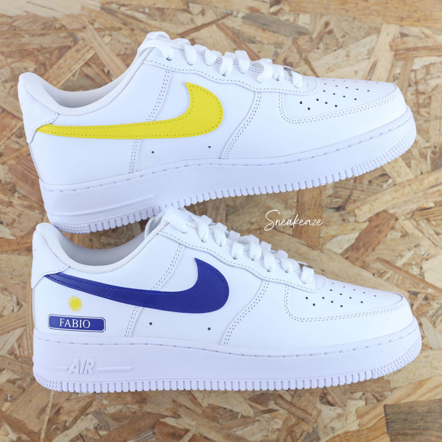 Le roi de l'apéro pastis (prénom personnalisable) - Air Force 1 custom