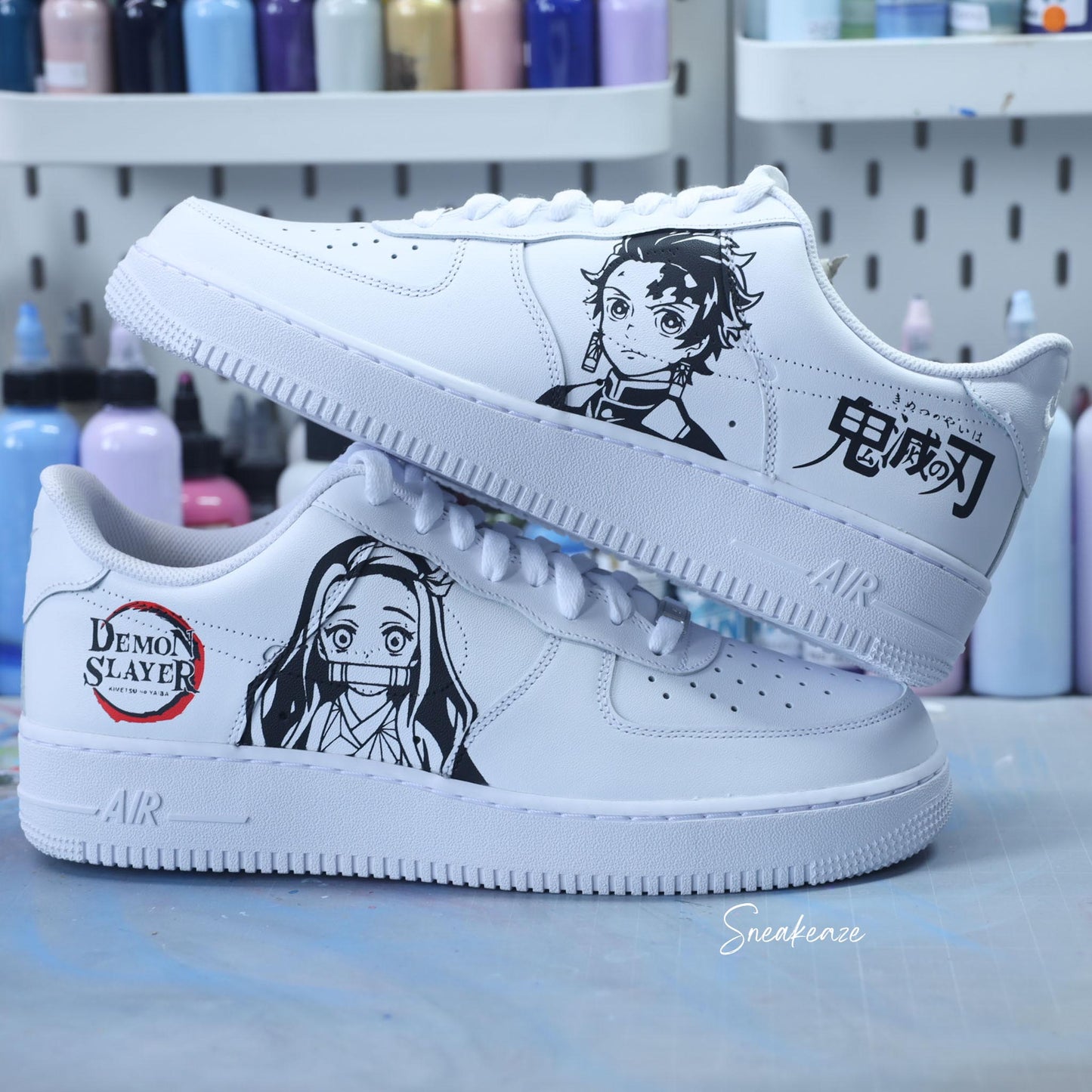 Demon Slayer - Air Force 1 custom