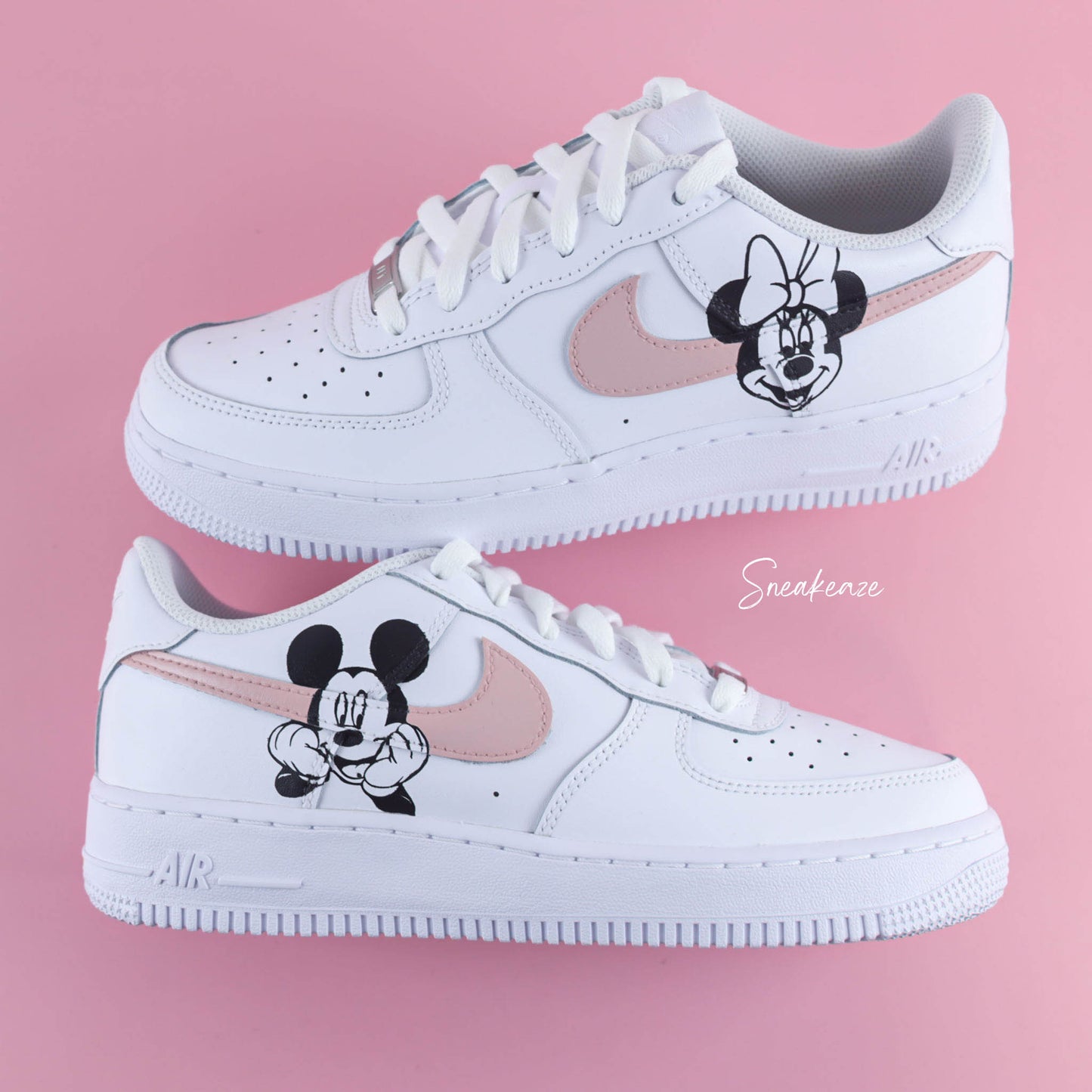 Mickey (couleur au choix) - Air Force 1 custom - SNEAKEAZE CUSTOMS