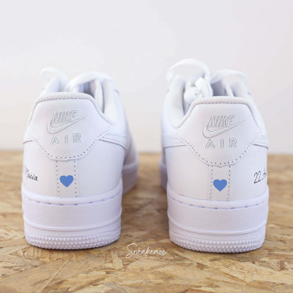 Coeur talon - Air Force 1 custom - SNEAKEAZE CUSTOMS